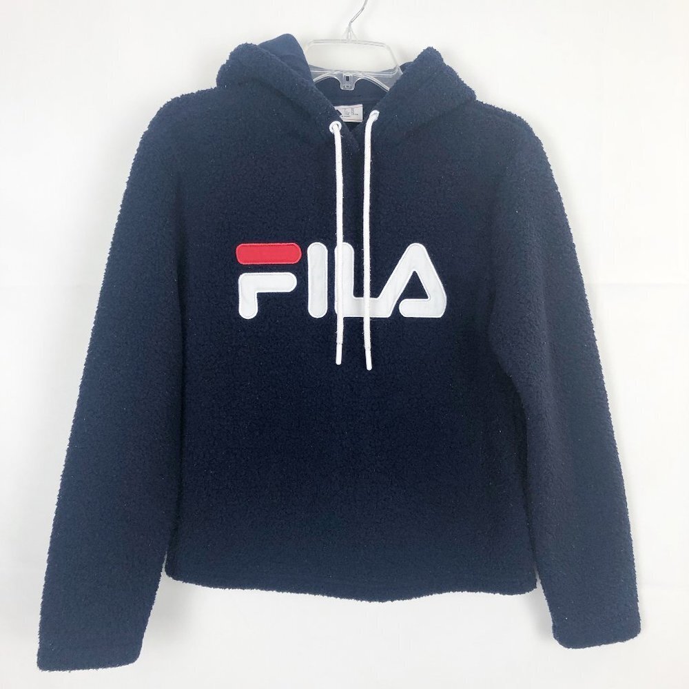 FILA I Blue Hooded Sweatshirt
